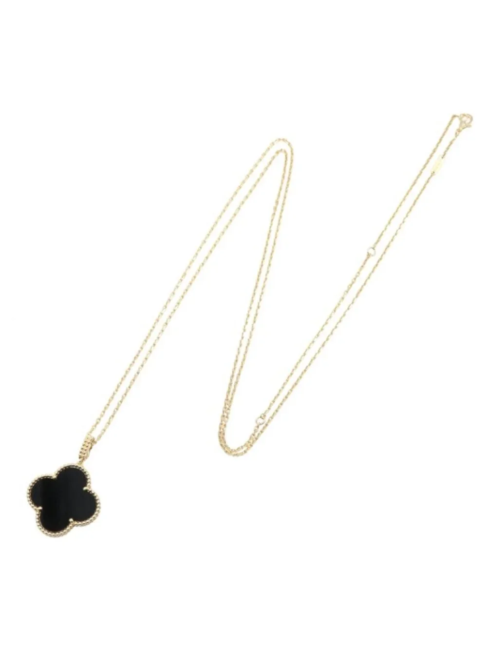 Van Cleef & Arpels Necklace Magic Alhambra Onyx 74 18k